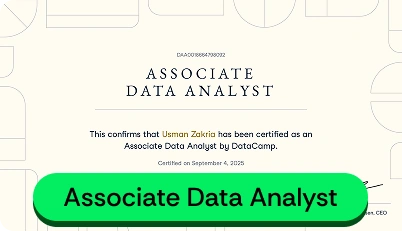 Associate Data Analyst
