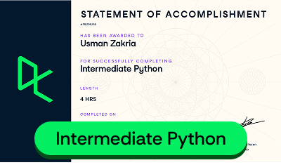 Intermediate Python