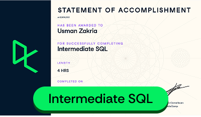 Intermediate SQL