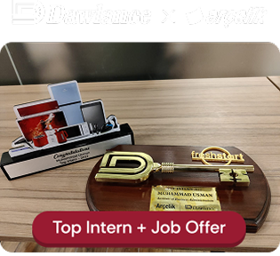 Top Intern + Job Offer
