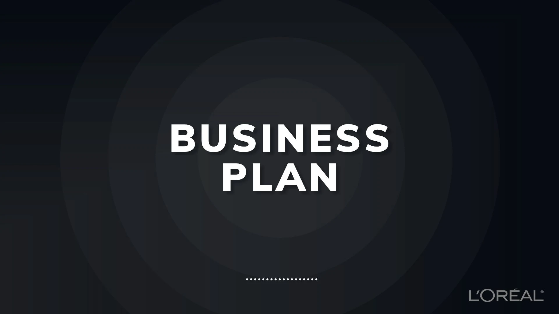 Slide 28 - Business Plan Title