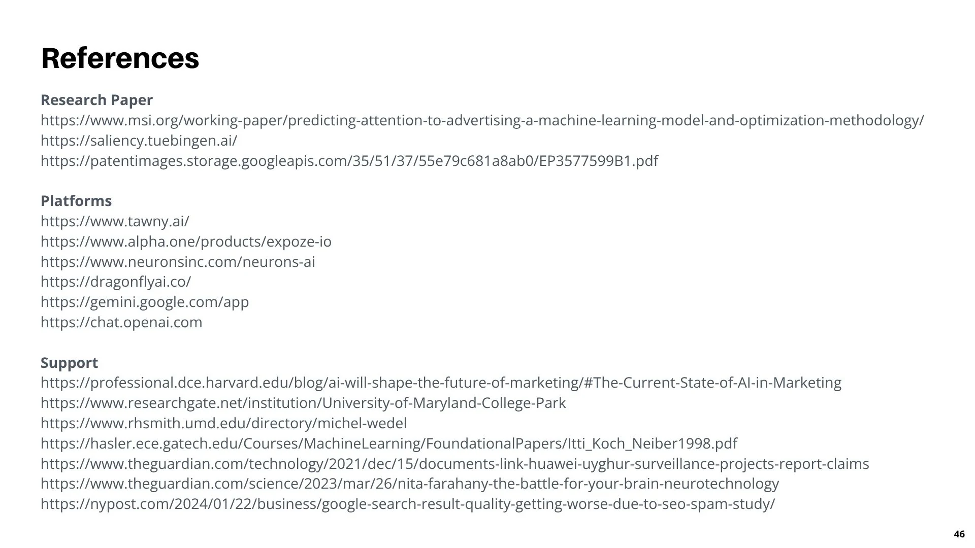 Slide 47 - References