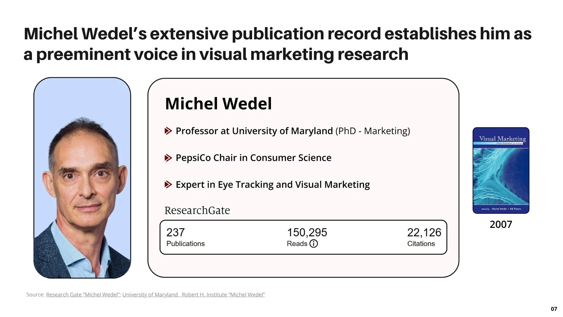 Slide 7 - Author Overview